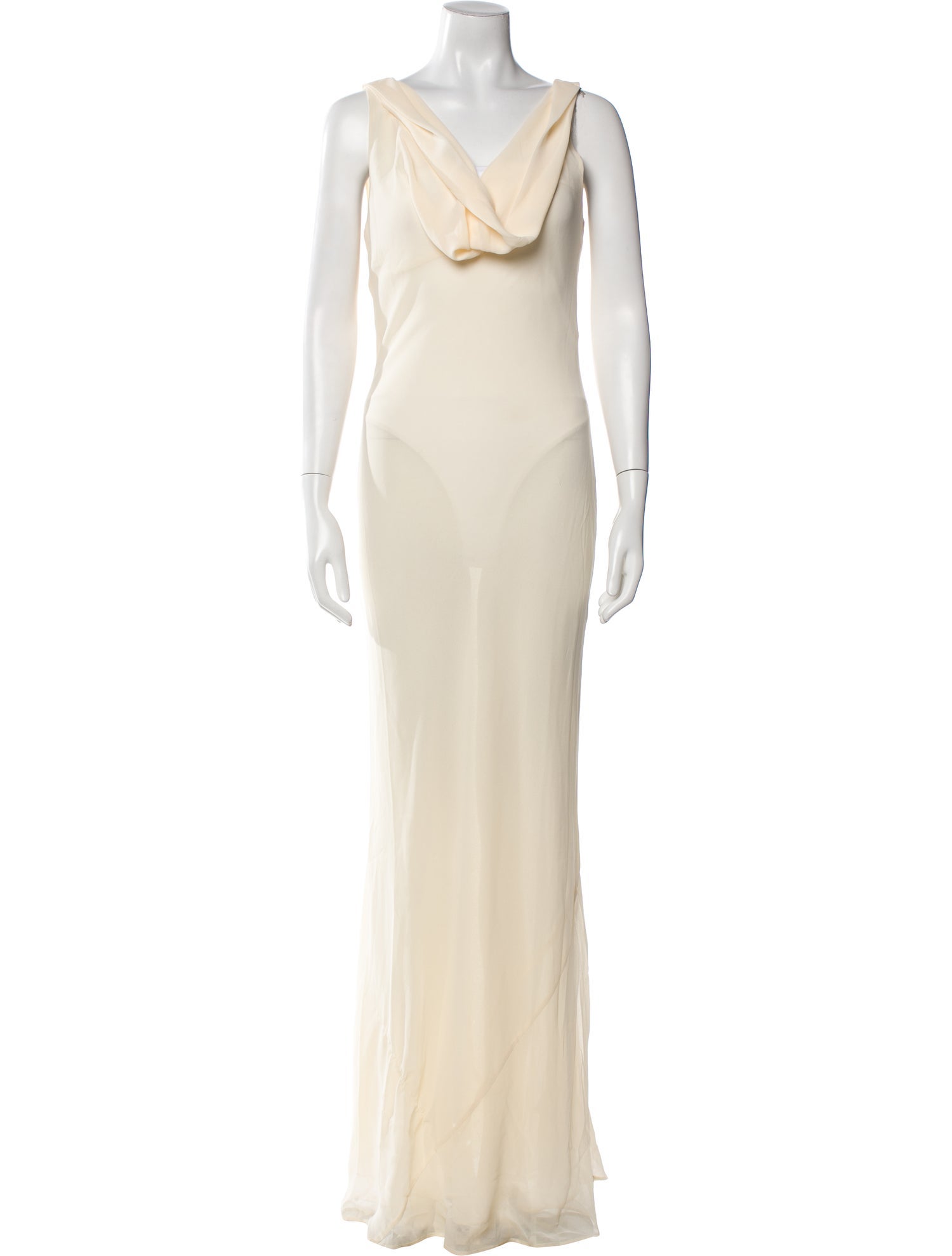 Reformation x Laura Harrier Cowl Neck Long Dress w/ Tags