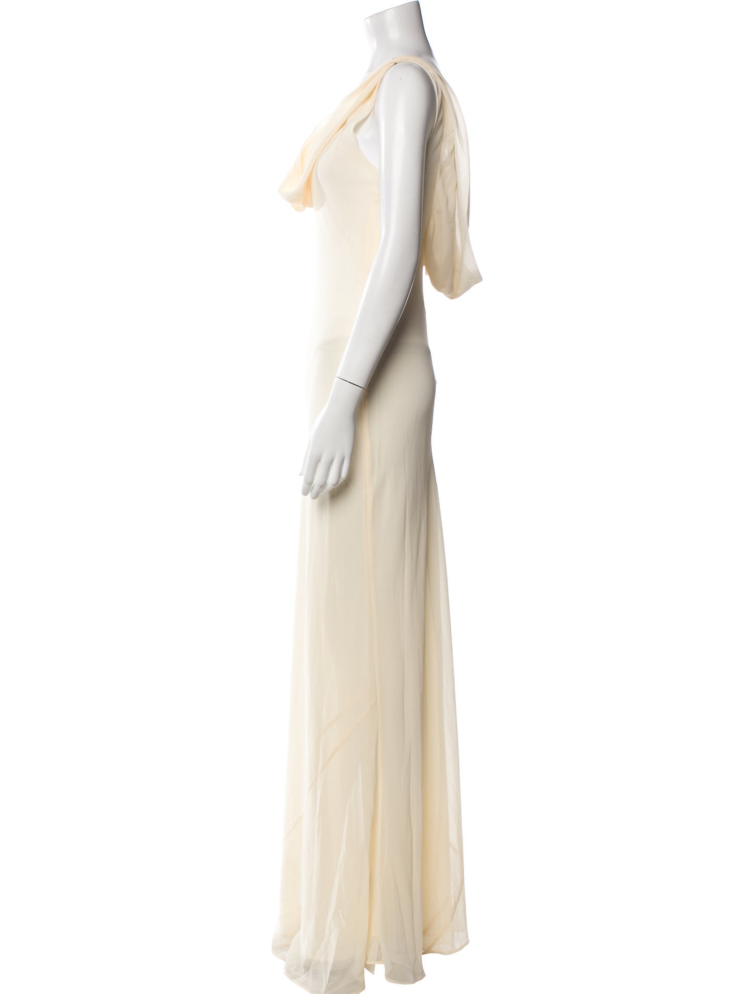 Reformation x Laura Harrier Cowl Neck Long Dress w/ Tags