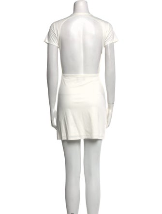 Reformation x Laura Harrier Crew Neck Mini Dress