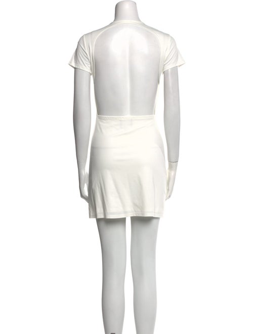 Reformation x Laura Harrier Crew Neck Mini Dress