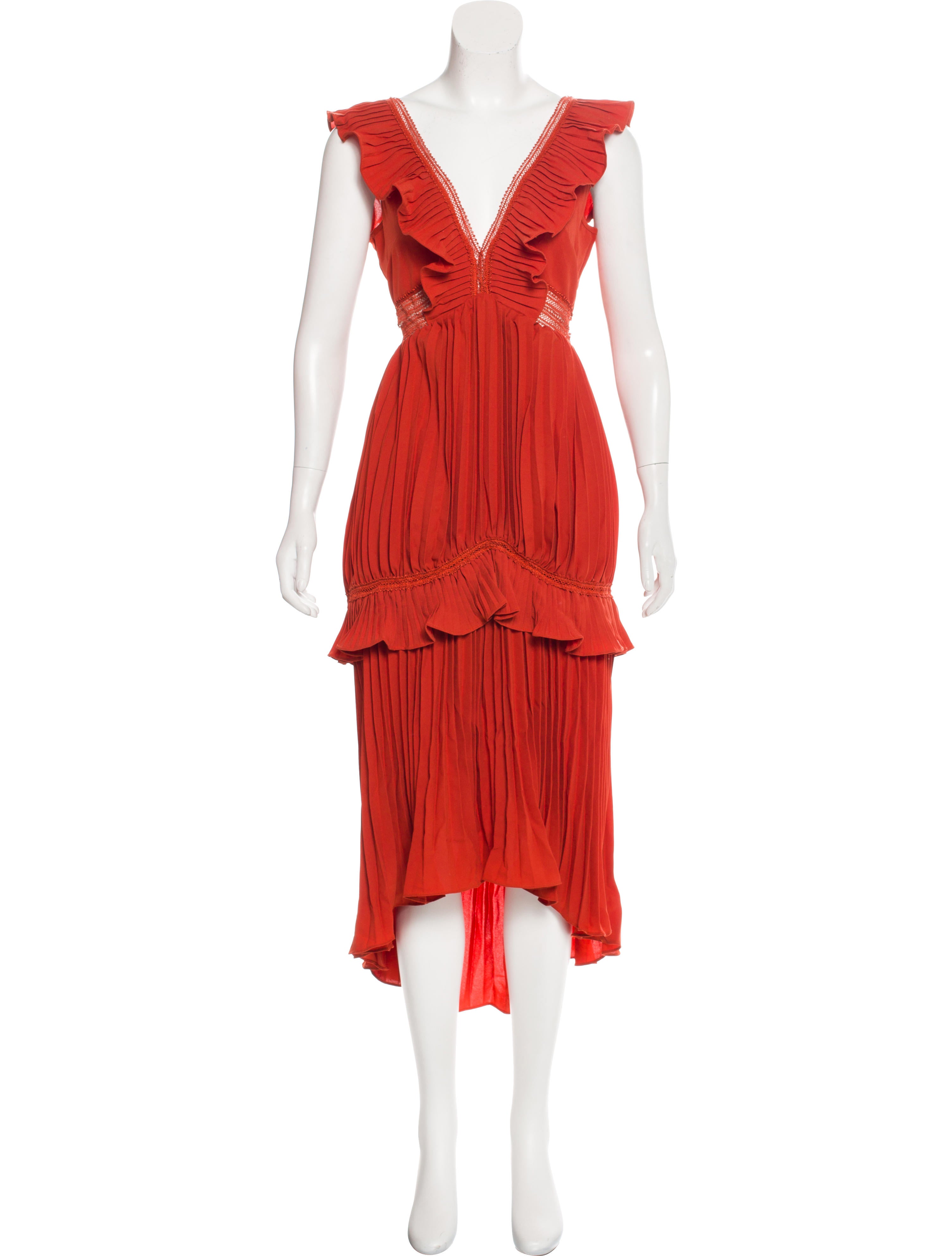 self portrait calla dress