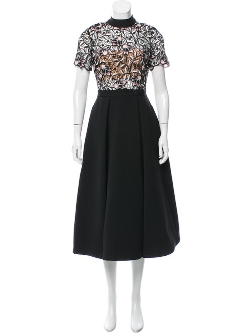 Self-Portrait Nightshade Midi Dress