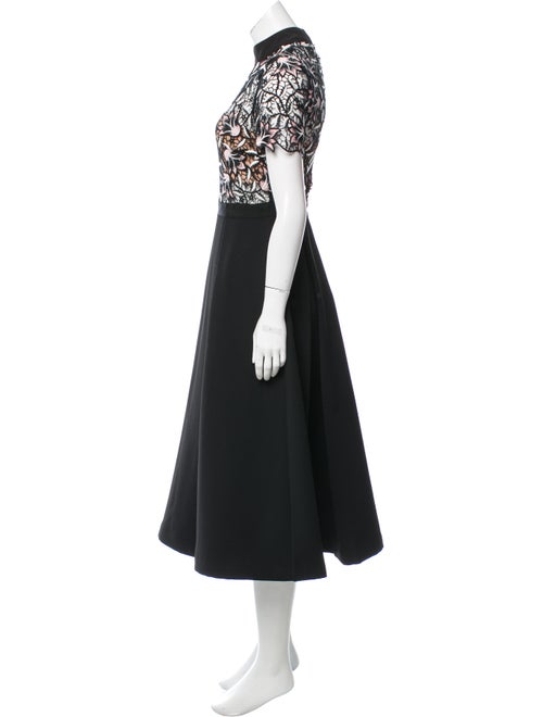 Self-Portrait Nightshade Midi Dress