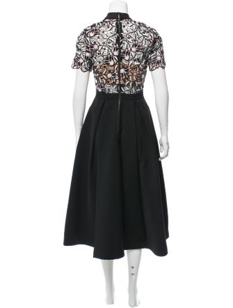 Self-Portrait Nightshade Midi Dress