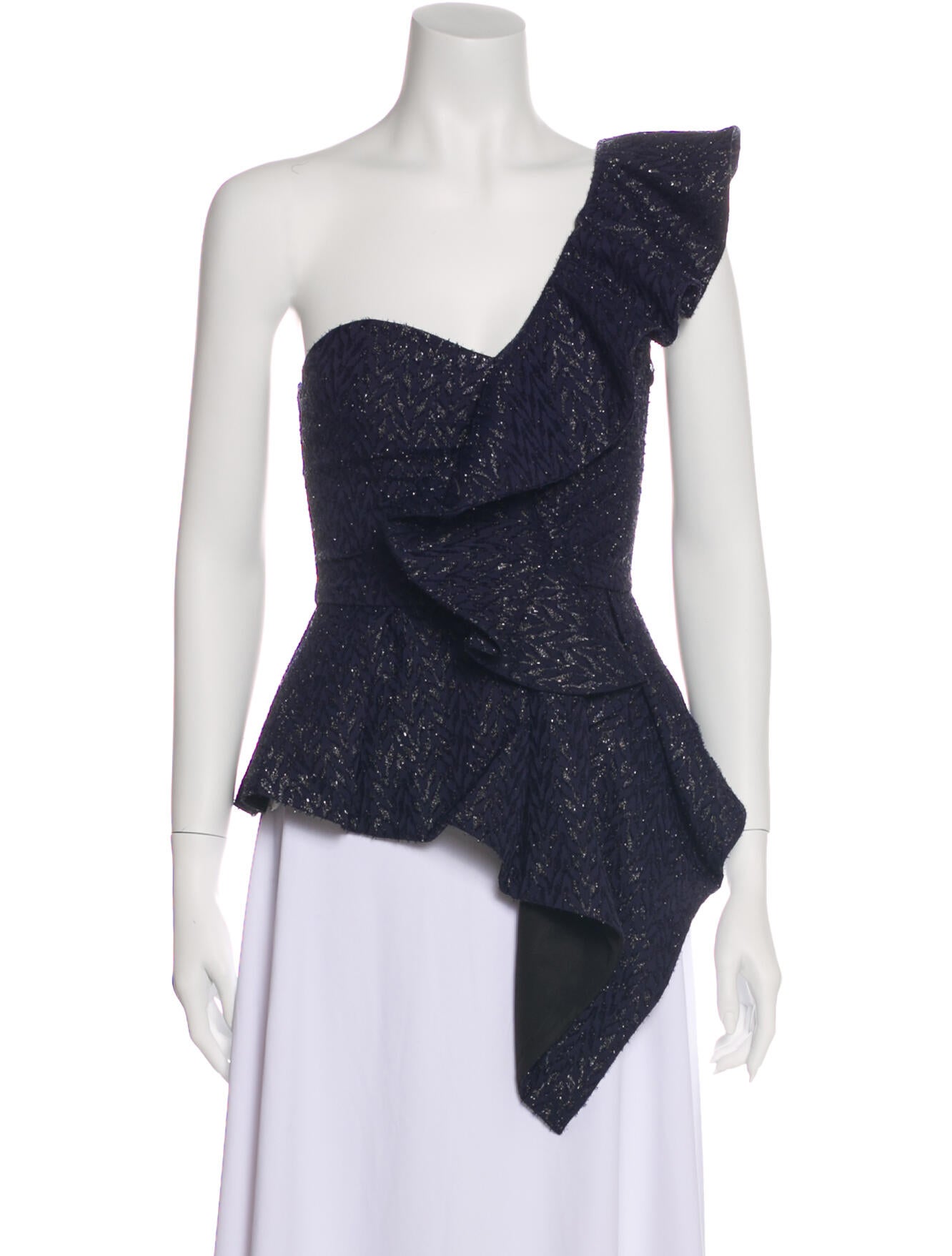 SelfPortrait OneShoulder Sleeveless Top w/ Tags Clothing