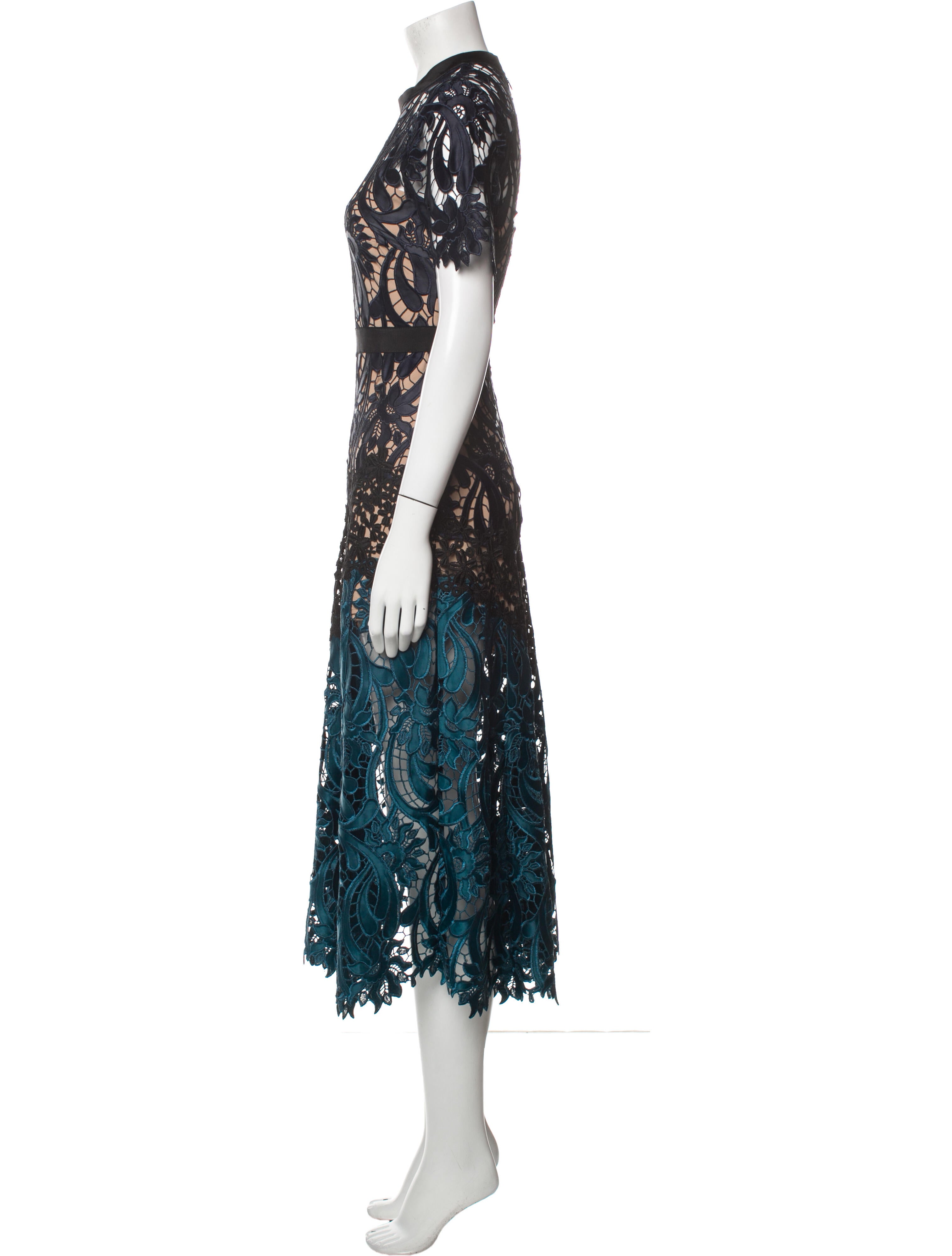 Self-Portrait Prairie Midi Dress Long Dress - Blue Dresses, Clothing - WSELF56943 | The RealReal Self-Portrait Prairie Midi Dress Long Dress - Blue Dresses, Clothing - WSELF56943 | The RealReal