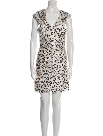 Self-Portrait Dresses Printed Mini Dress Us6, Uk10 | M