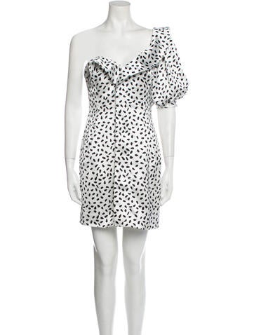 Self-Portrait Dresses Animal Print Mini Dress Us0, UK4 | XS