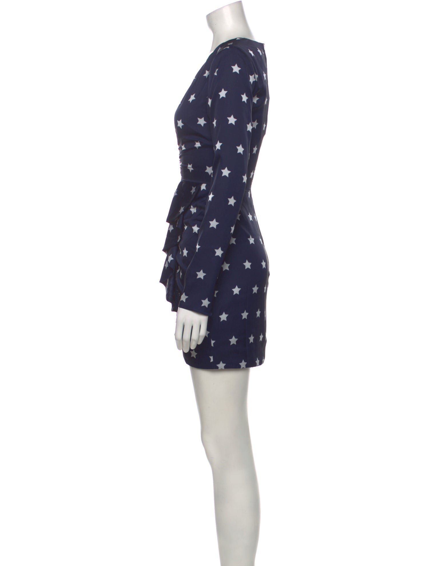 Self-Portrait Printed Mini Dress w/ Tags