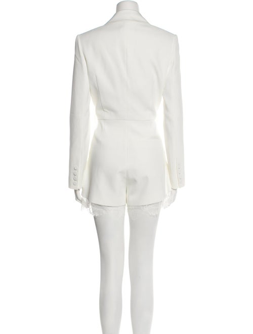 Self-Portrait V-Neck Romper