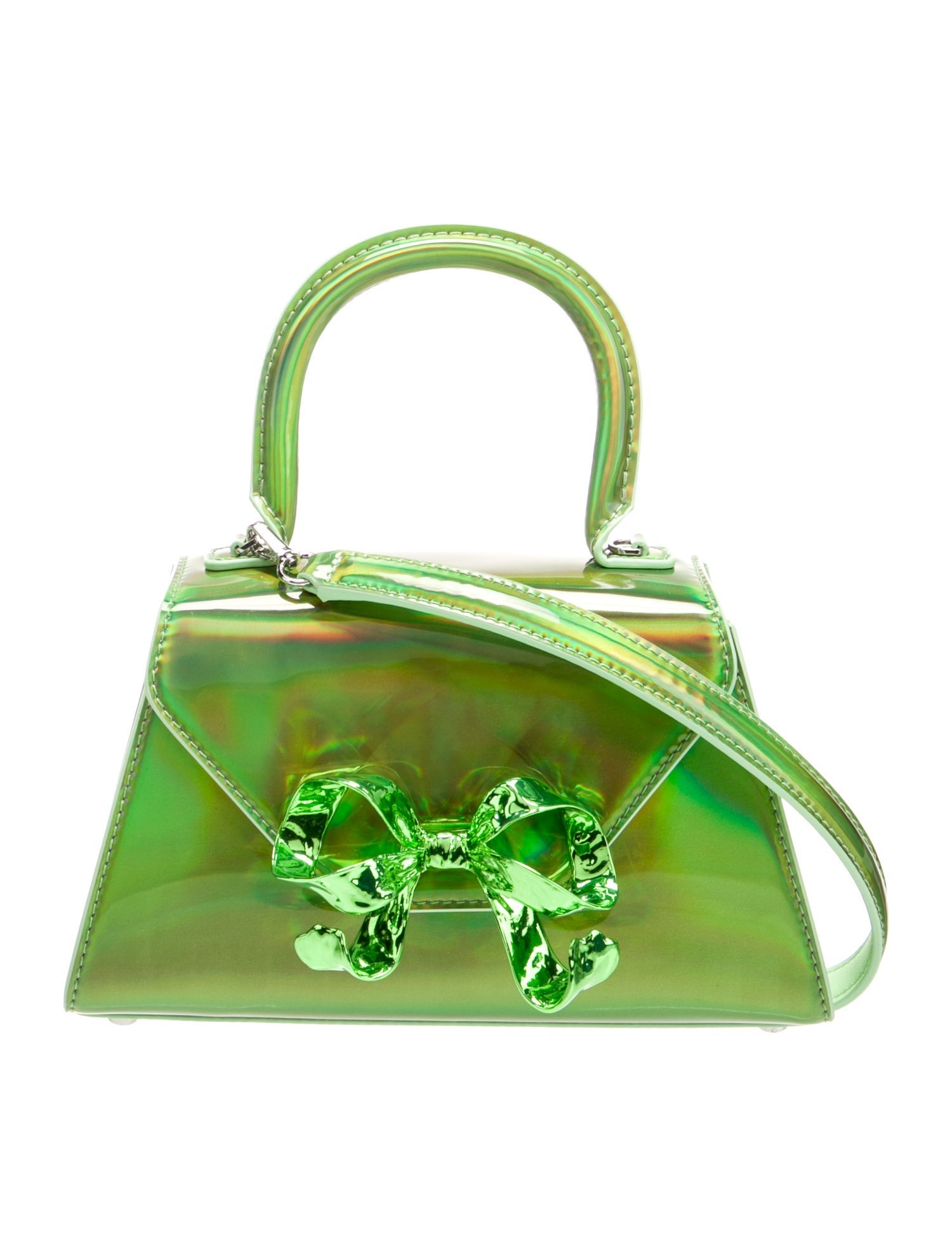 Self-Portrait Patent Leather Top Handle Bag w/ Tags