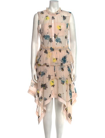 Self-Portrait Dresses Floral Print Long Dress Us4, UK8 | S