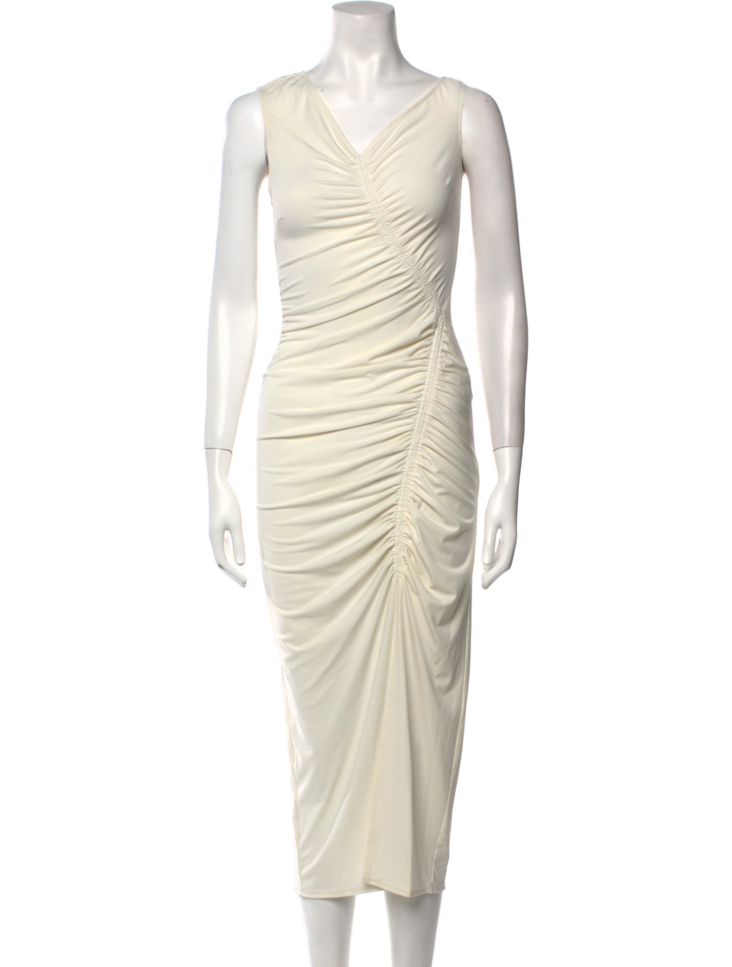 Self-Portrait V-Neck Long Dress