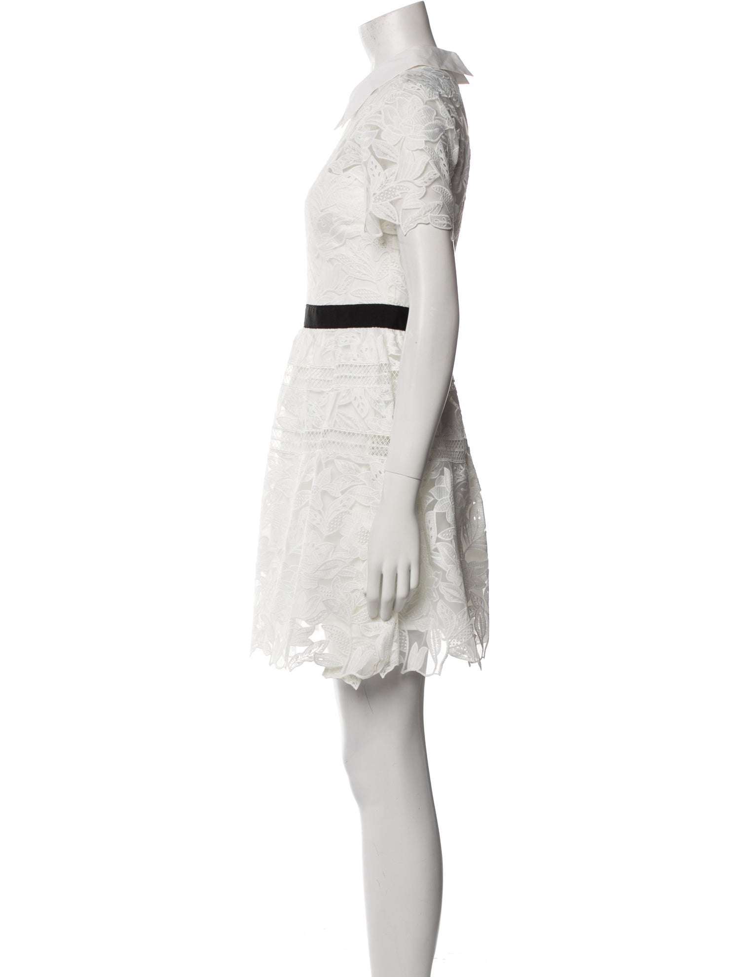 Self-Portrait Nylon Mini Dress