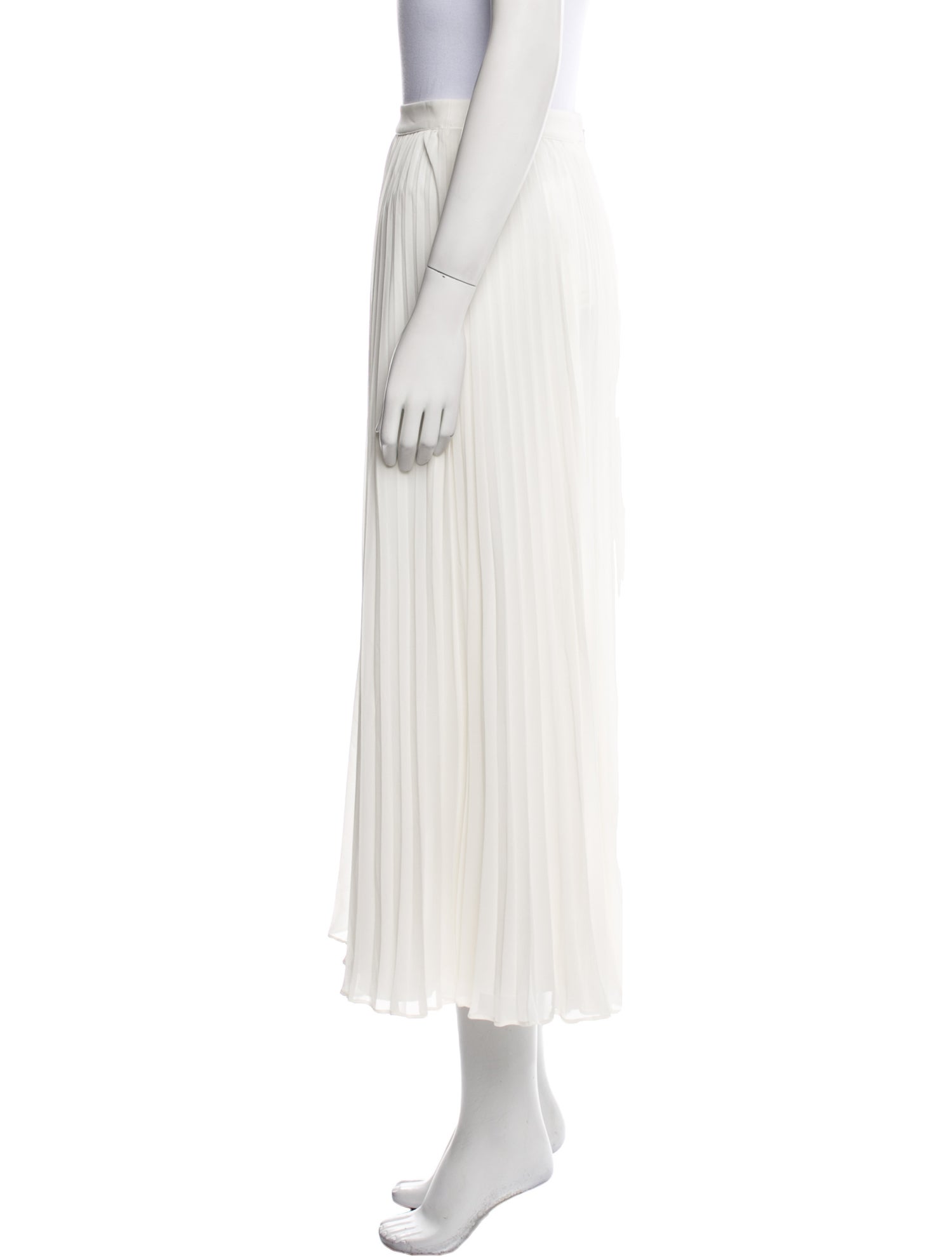 Self-Portrait Midi Length Skirt