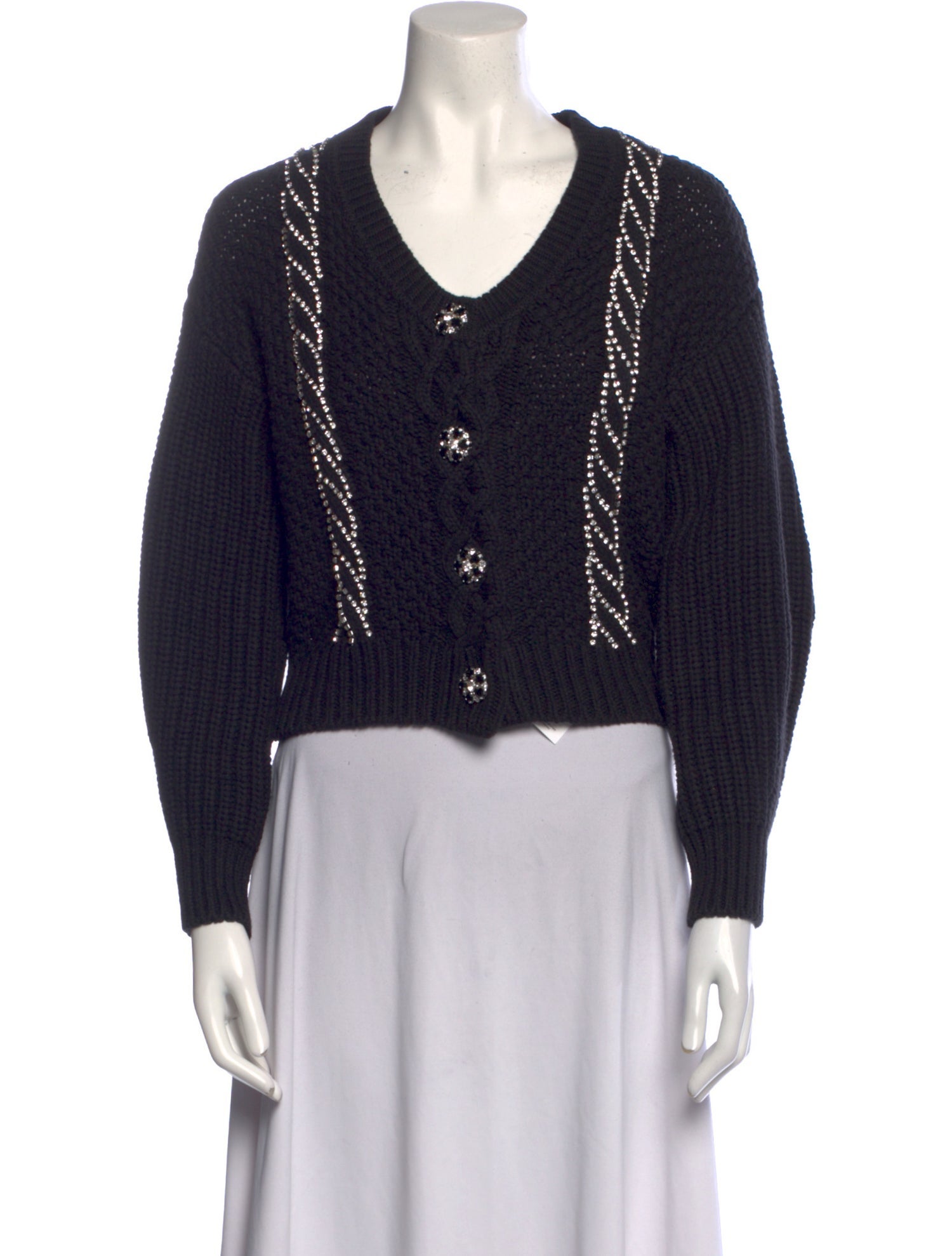 Self-Portrait V-Neck Sweater