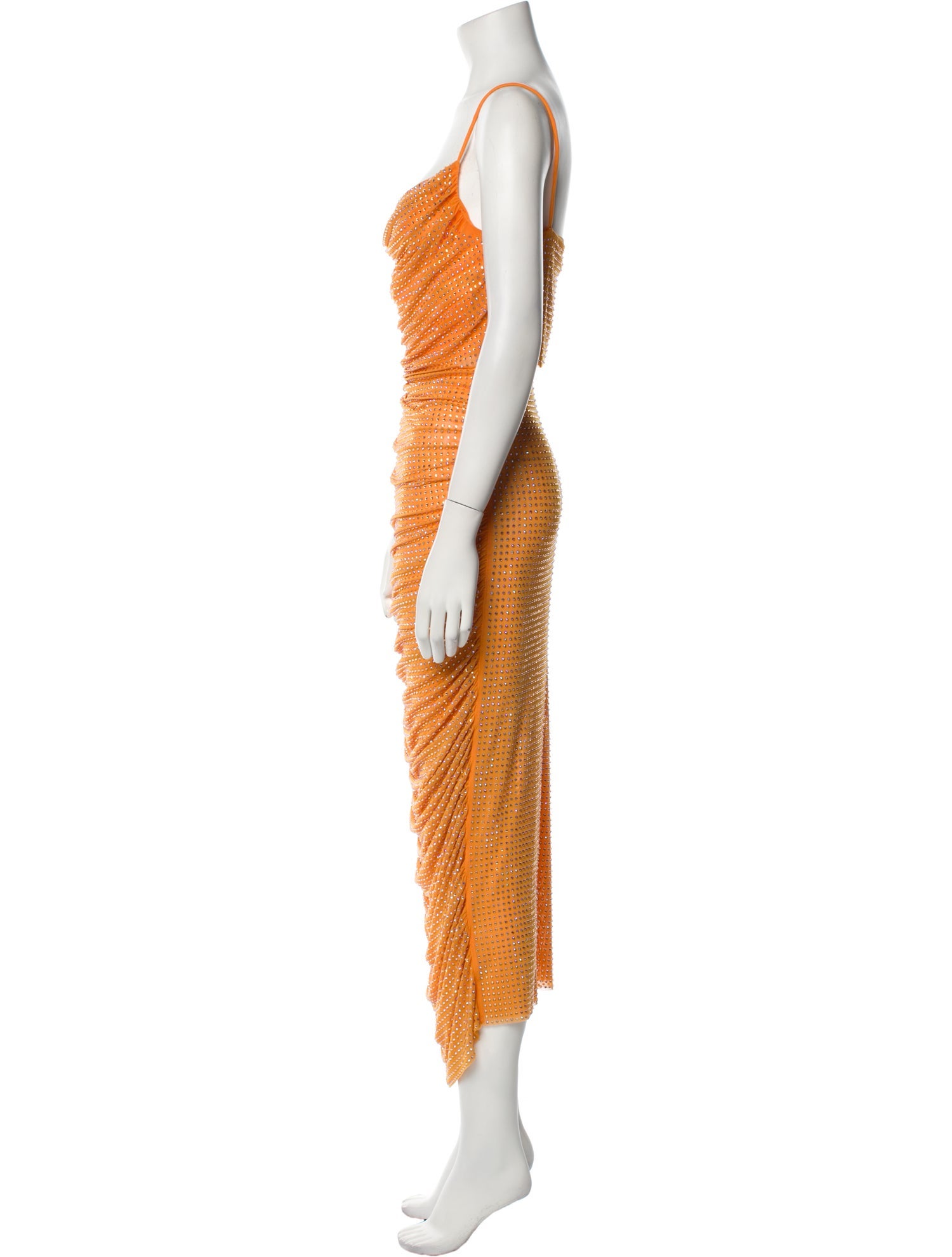 Self-Portrait Polka Dot Print Crystal Embellishments Skirt Set