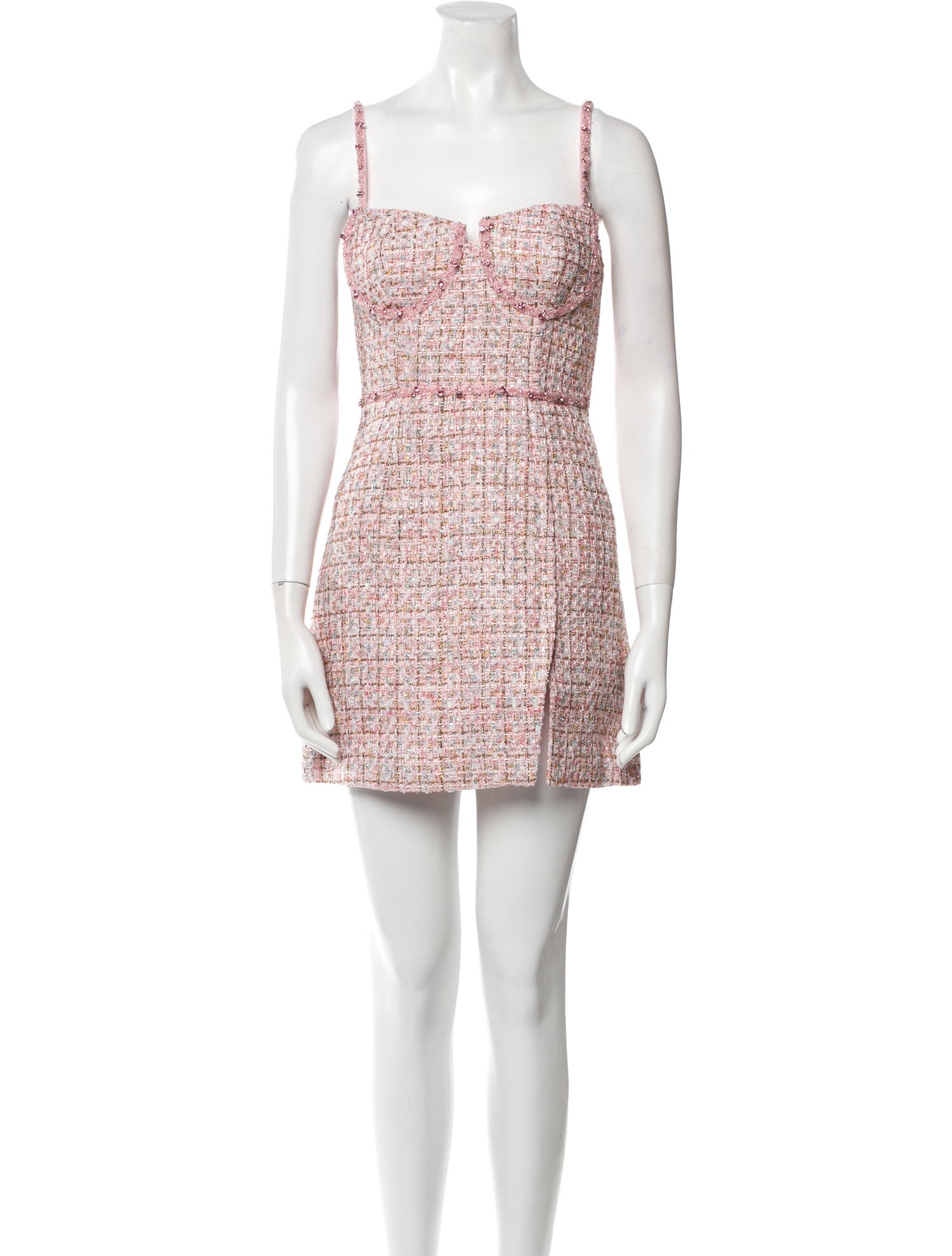Self-Portrait Printed Mini Dress