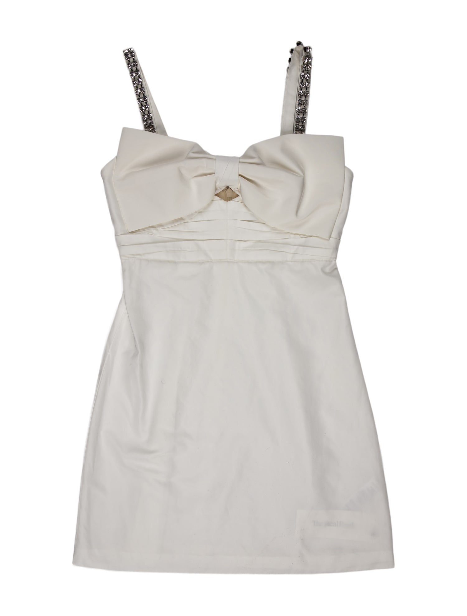 Self-Portrait Square Neckline Mini Dress