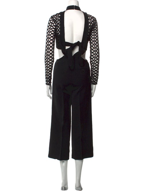 Self-Portrait Turtleneck Jumpsuit