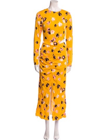 Self-Portrait Dresses Floral Print Long Dress Us4, UK8 | XS