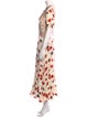 Self-Portrait Printed Long Dress
