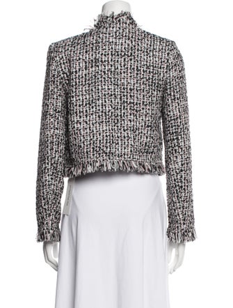 Self-Portrait Tweed Pattern Jacket