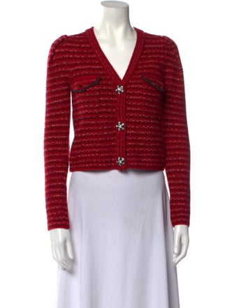 Self-Portrait Wool Striped Sweater