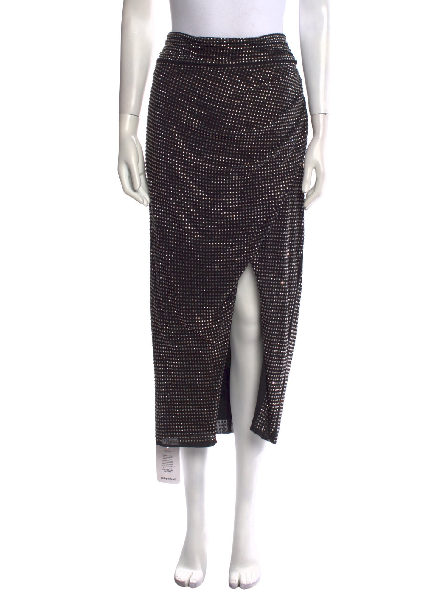 Self-Portrait Printed Midi Length Skirt w/ Tags