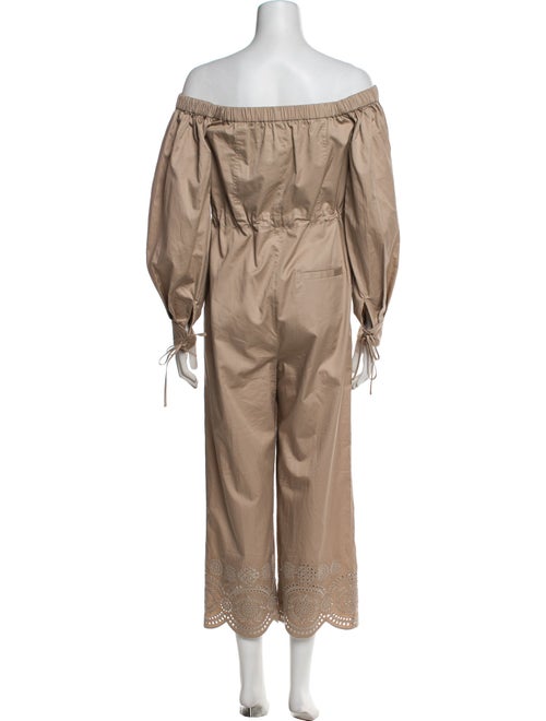 Self-Portrait Off-The-Shoulder Jumpsuit