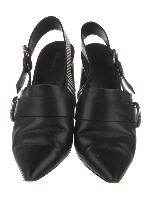 Self-Portrait Leather Pumps
