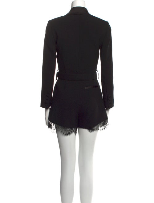 Self-Portrait V-Neck Romper