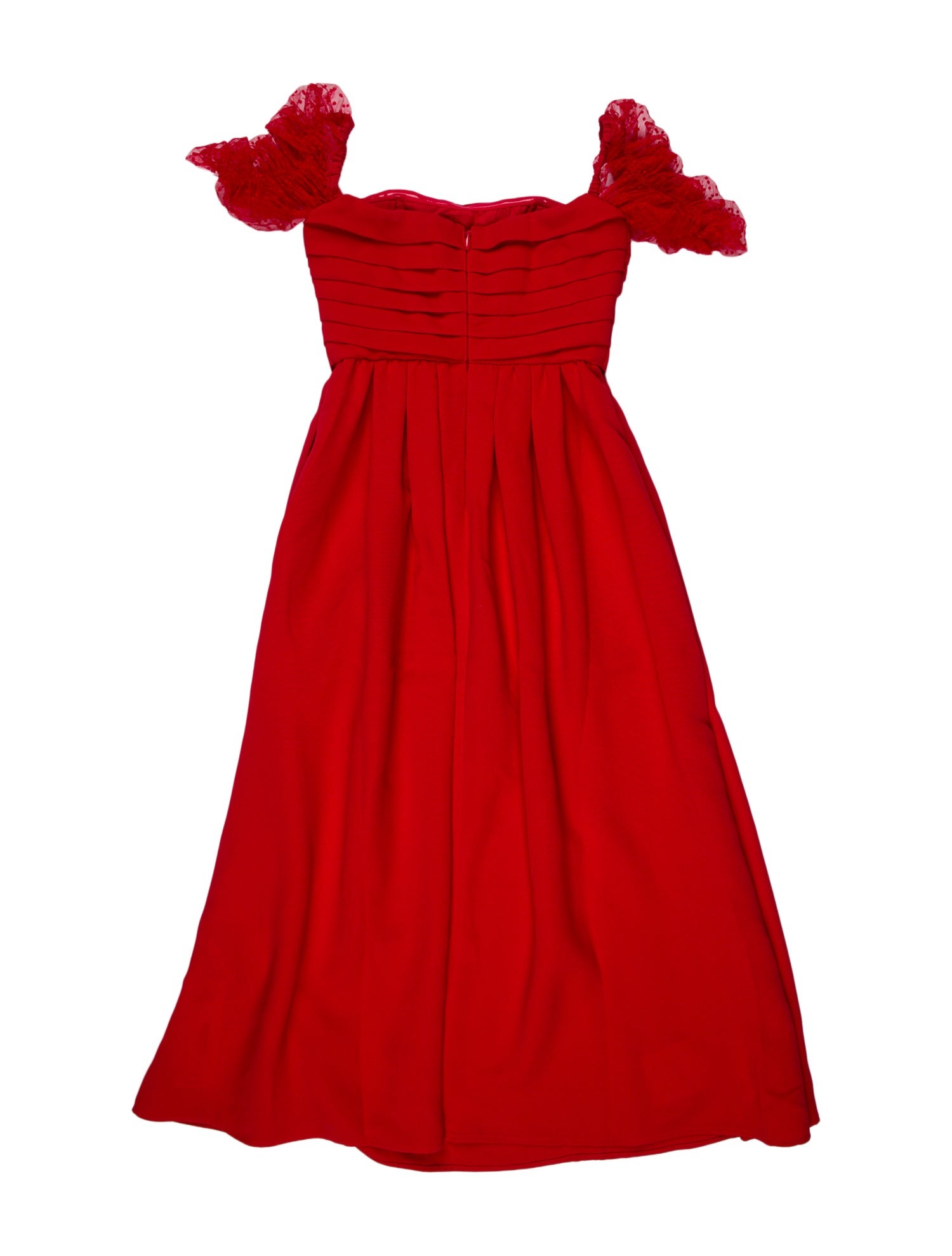 Self-Portrait Square Neckline Midi Length Dress w/ Tags