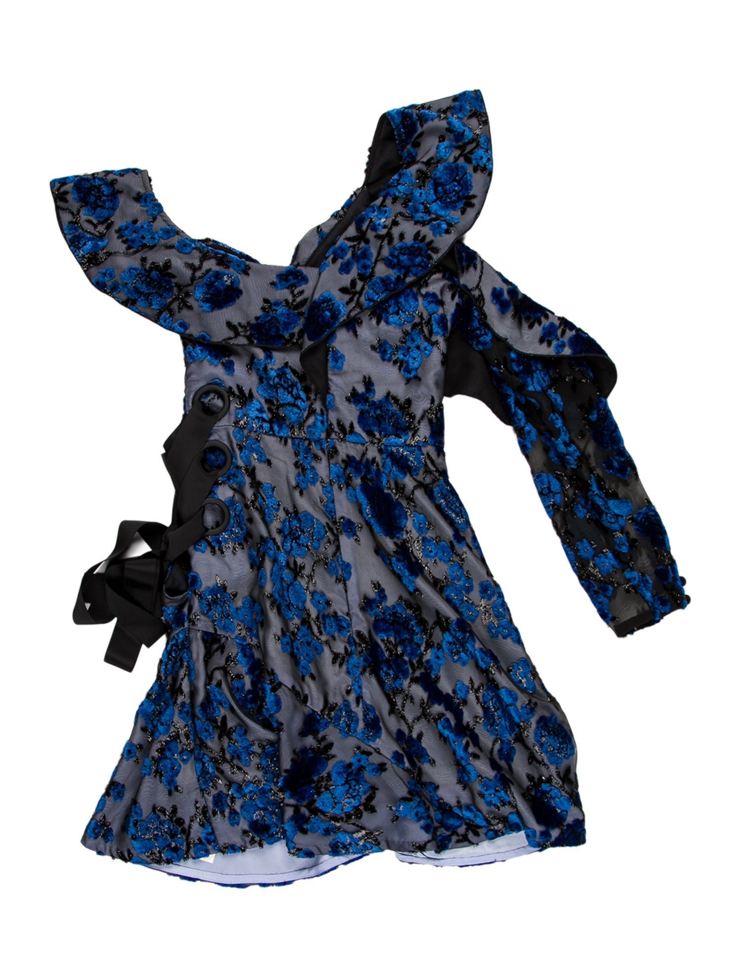 Self-Portrait Patterned Mini Dress w/ Tags