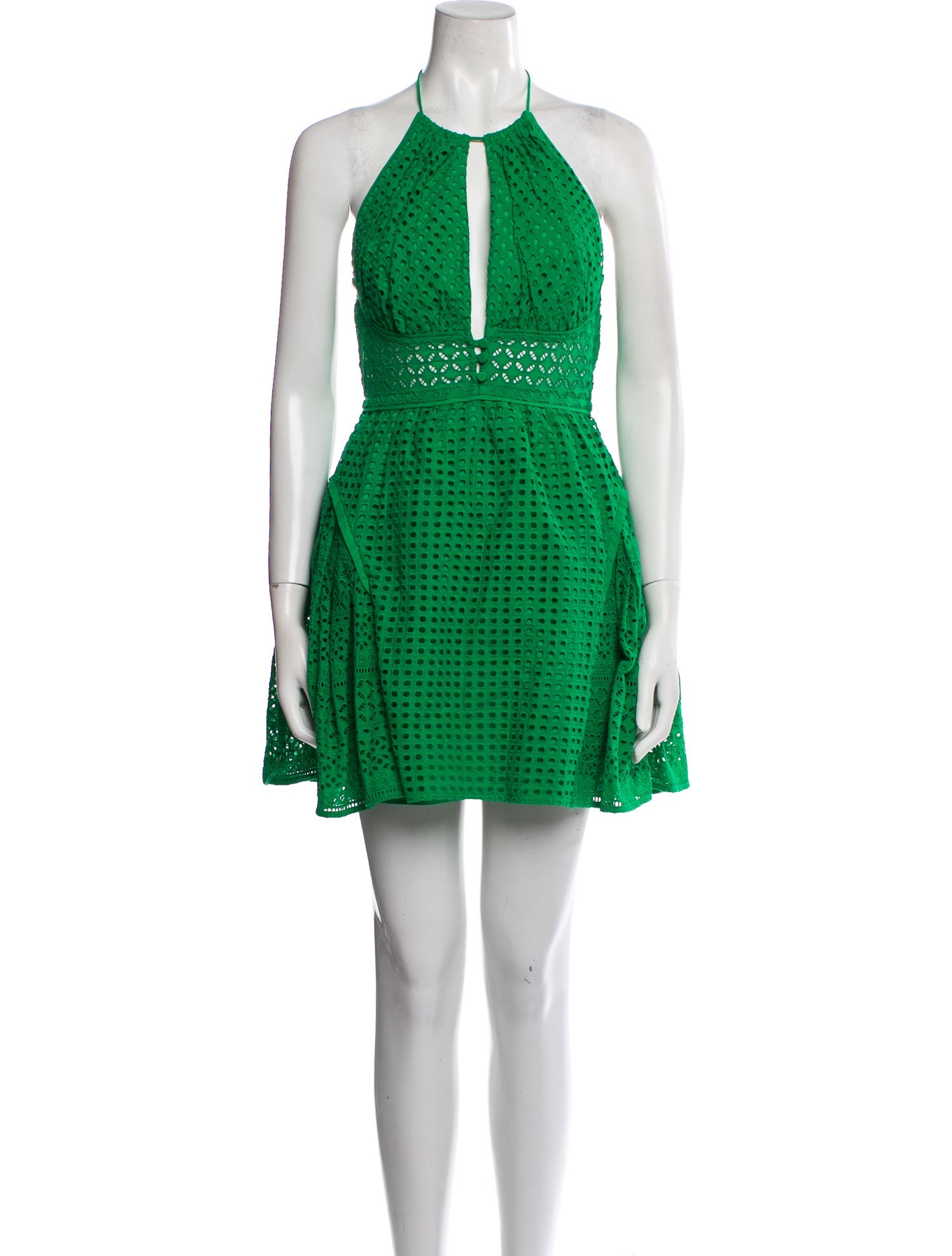 Self-Portrait Printed Mini Dress