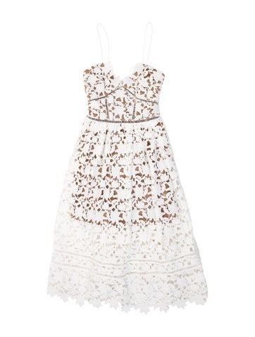 Self-Portrait Dresses Lace Midi Length Dress XS