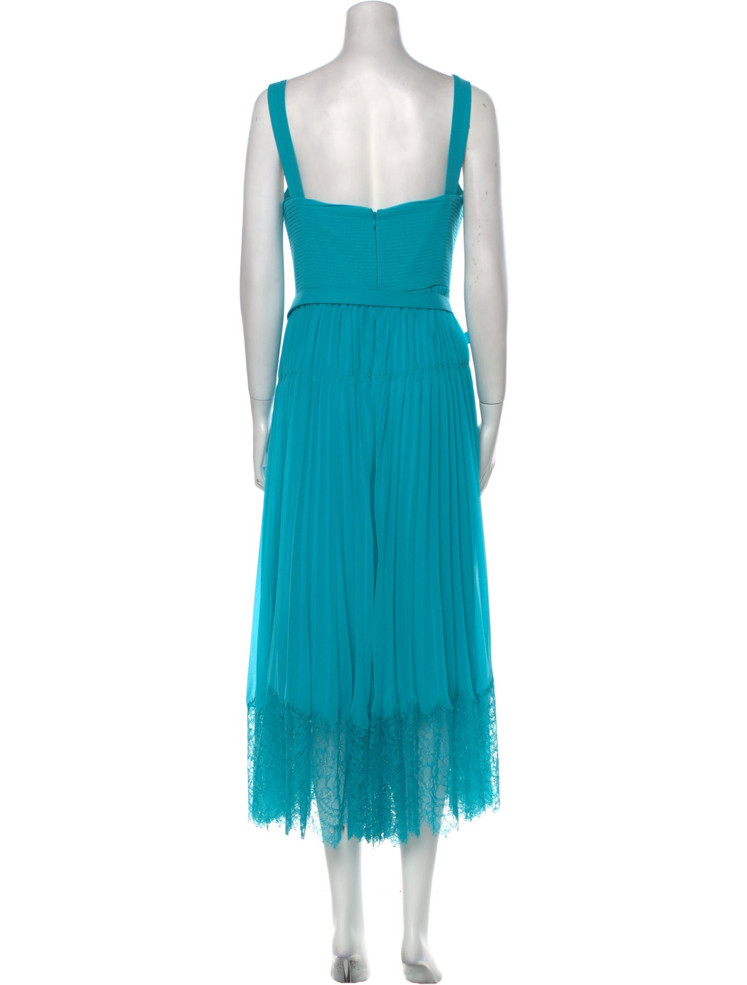 Self-Portrait V-Neck Long Dress