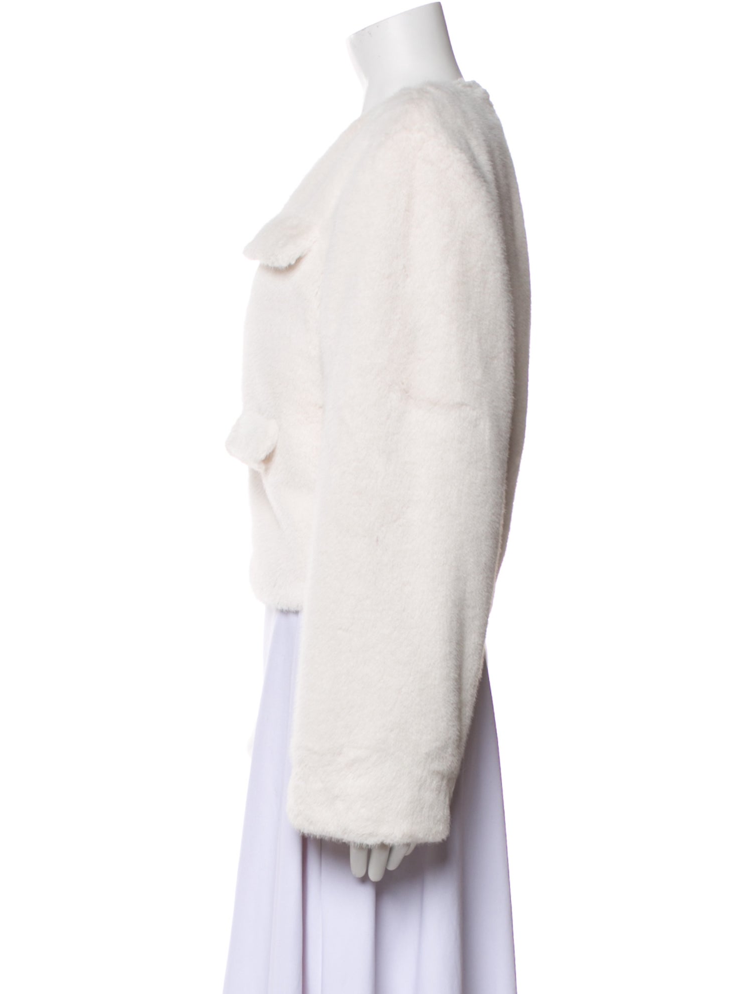 Self-Portrait Faux Fur Jacket