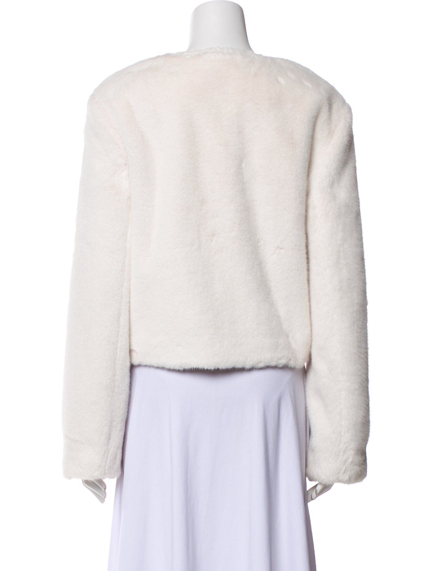 Self-Portrait Faux Fur Jacket