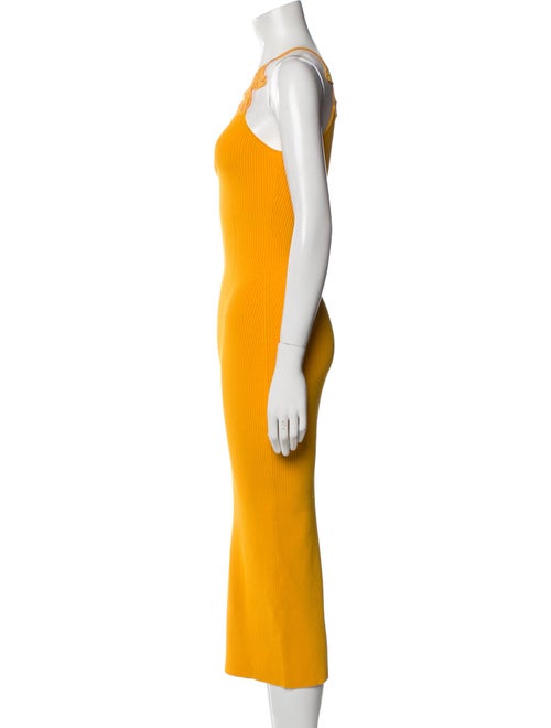 Self-Portrait Halterneck Midi Length Dress