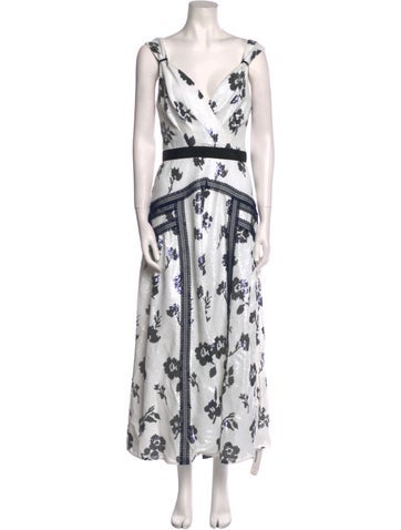 Self-Portrait Dresses Sequin Long Dress Us8, Uk12 | M