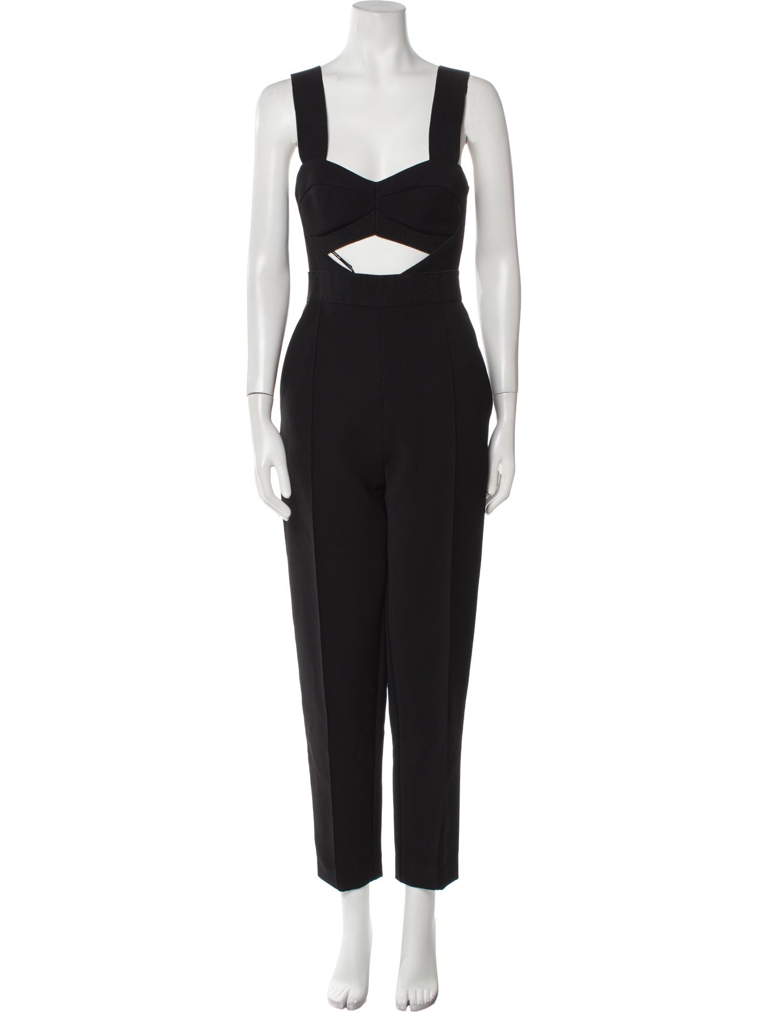 Self-Portrait Square Neckline Jumpsuit