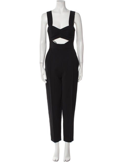 Self-Portrait Square Neckline Jumpsuit