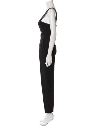 Self-Portrait Square Neckline Jumpsuit