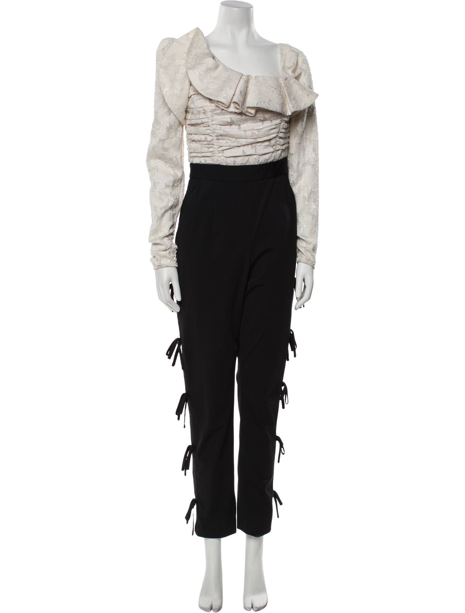 Self-Portrait Crew Neck Jumpsuit