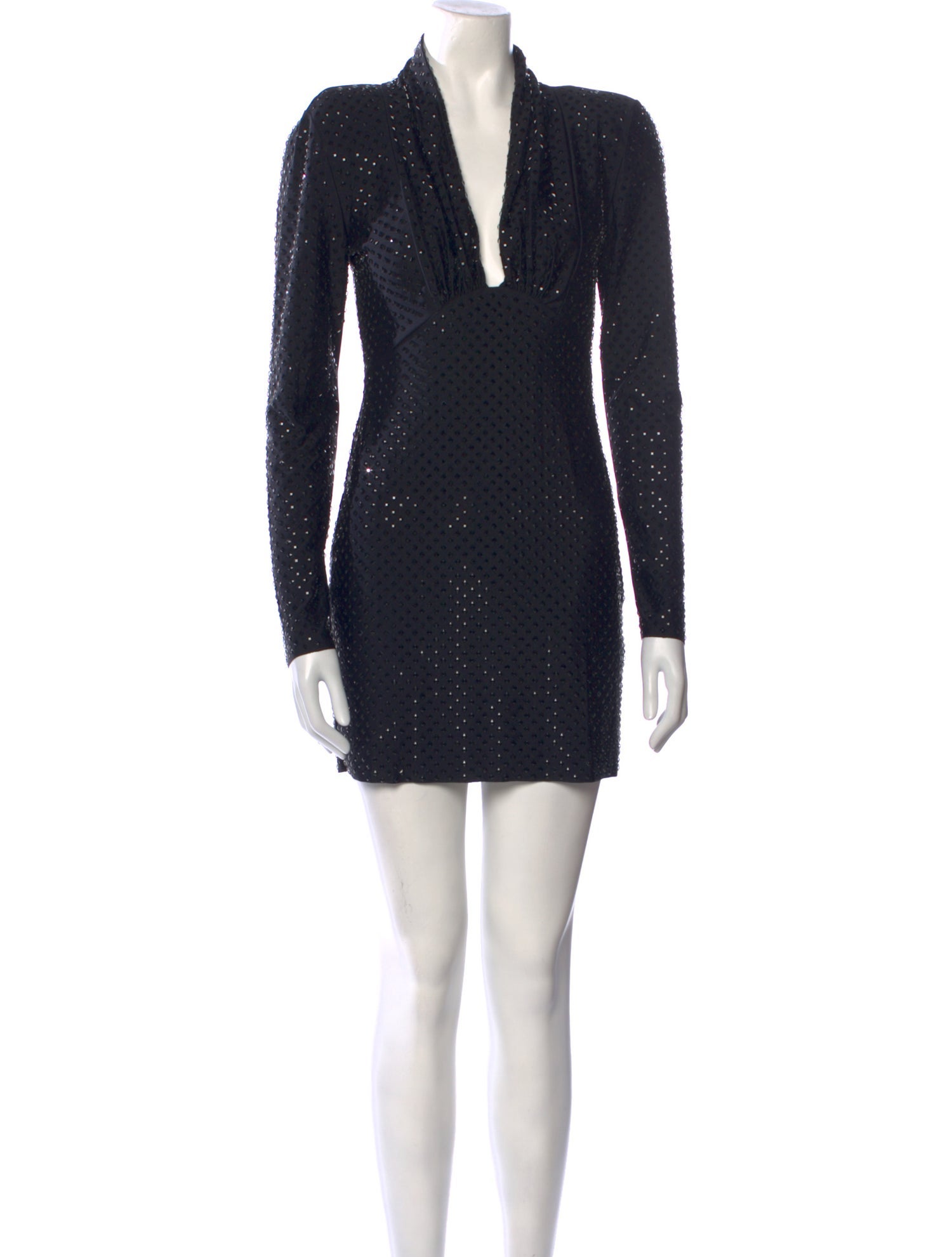 Self-Portrait V-Neck Mini Dress w/ Tags