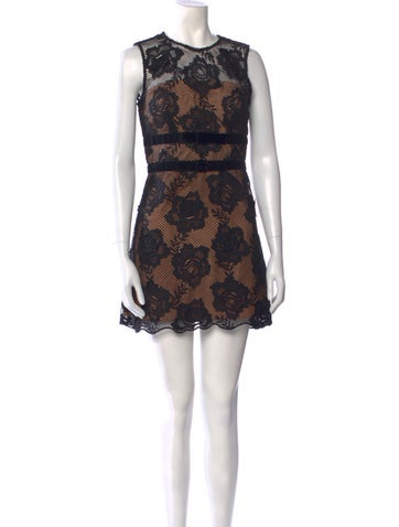 Self-Portrait Dresses Crochet Mini Dress Us4, UK8 | XS