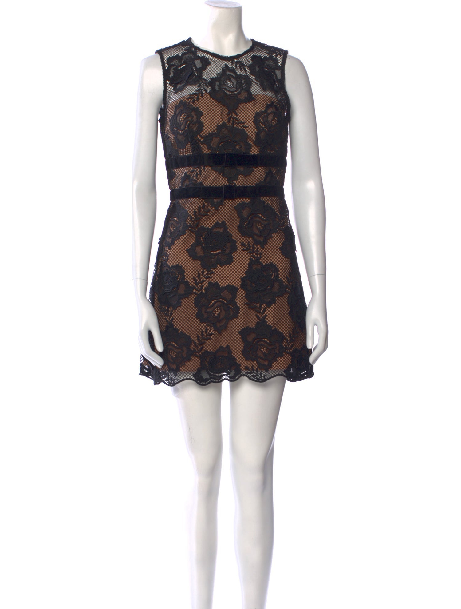 Self-Portrait Crochet Mini Dress w/ Tags