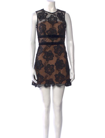 Self-Portrait Crochet Mini Dress w/ Tags