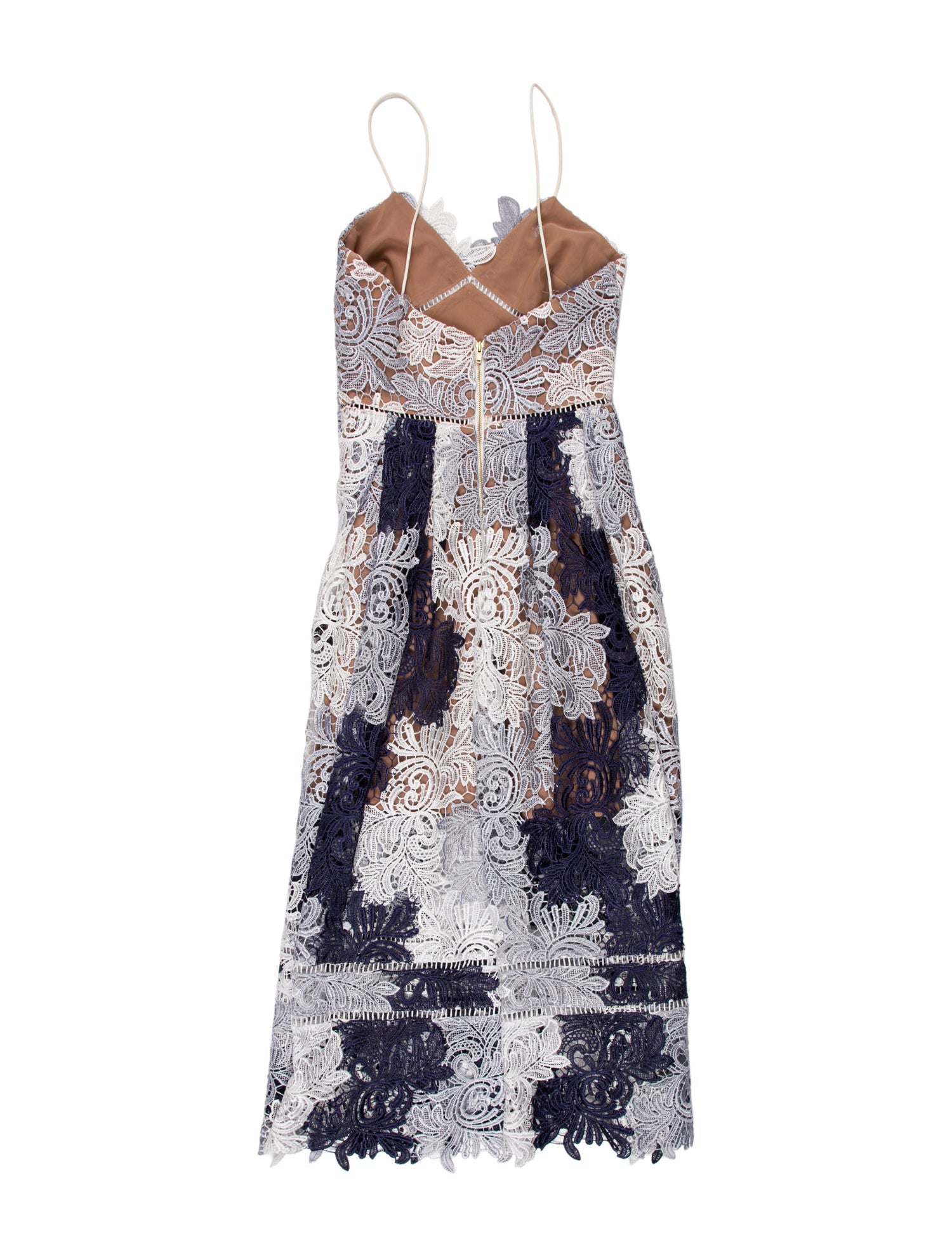 Self-Portrait Paisley Print Midi Length Dress